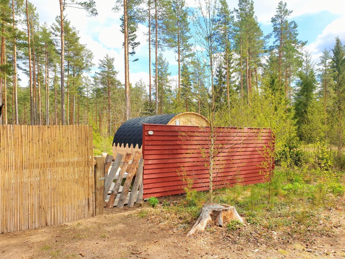 Hostel And Vandrarhem Lupin Naturcamping Lagom Gräsmark Exterior photo